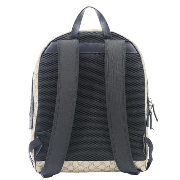 Gucci  Web GG Supreme Canvas Backpack Beige 443805 main image 4